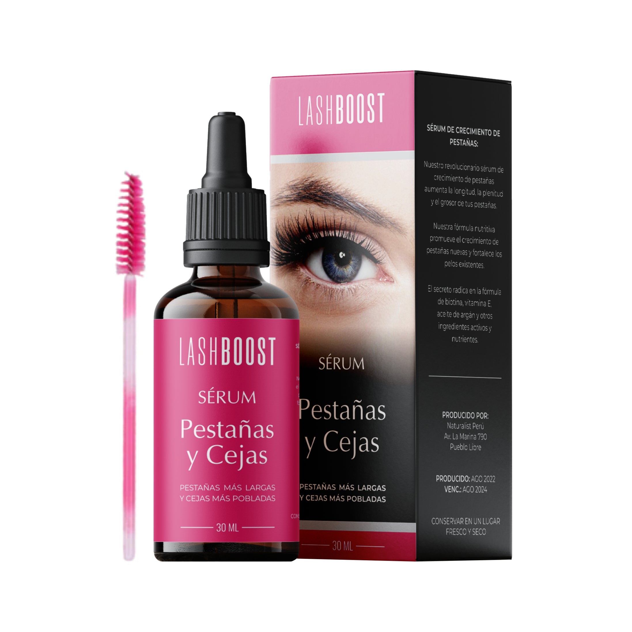 Sérum Pestañas y Cejas Lashboost