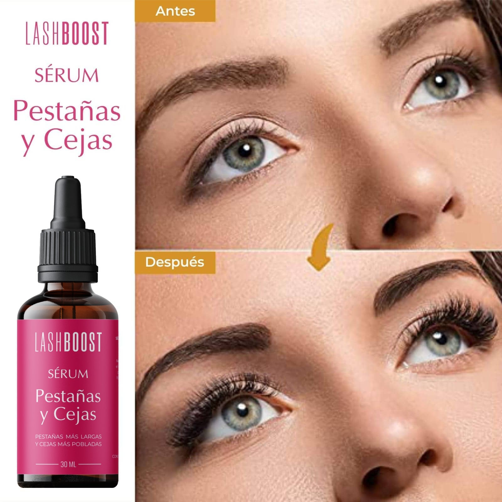 Sérum Pestañas y Cejas Lashboost